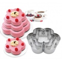 CAKE BAKING TOOL SET FLOWER