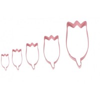 COOKIE CUTTER TULIP/LILY 5PCS COOKIE CUTTER TULIP/LILY 5PCS
