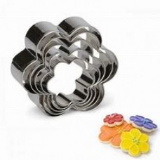 COOKIE CUTTER FLOWER SET 5'S
