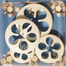 FONDANT ROSE SMALL 4PC