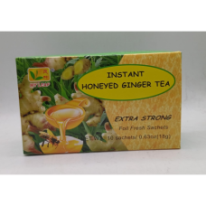 TEA INSTANT LEMON GINGER TEA 10 SACHETS