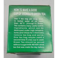 TEA CHINA GREEN TEA 20 SACHETS