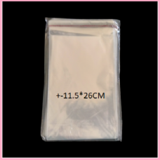 PVC PLASTIC 11.5*26CM +-100'S