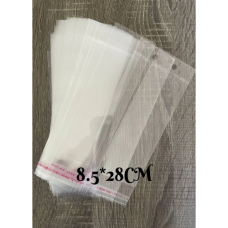 PVC PLASTIC 8.5*28CM +-100'S