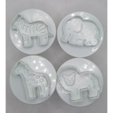 PLUNGER CUTTER ANIMALS 4'S