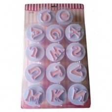PUSH/PRESS ALPHABET CUTTER SET LARGE