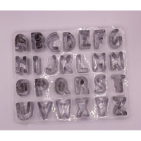 COOKIE CUTTER ALPHABET S/S SET