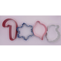 COOKIE CUTTER XMAS SET 4'S