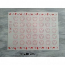 SILICONE MACAROON MAT 30X40CM