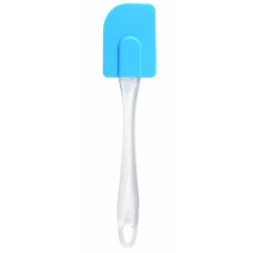 SILICONE SCRAPER WITH CLEAR HANDLE