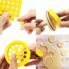 COOKIE STAMP NUMBERS + ALPHABETS