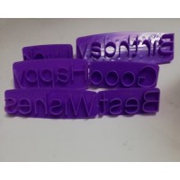 FONDANT MESSAGE PRESS SET