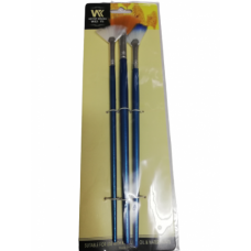 PAINT BRUSHES FAN SHAPE 3'S