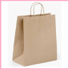 BROWN BAG-TWINE HANDLE MED 1'S 36*26CM