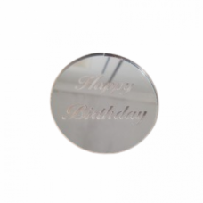 BADGE TOPPER HBD SILVER