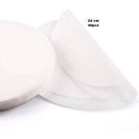 BAKING PAPER ROUNDS 24CM 40'S BAKING PAPER ROUNDS 24CM 40'S