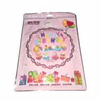 BALLOON FOIL H/BIRTHDAY RAINBOW SET