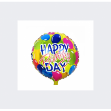 BALLOON FOIL H/BIRTHDAY ROUND 18