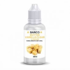 BARCO FLAVOUR BUTTER VANILLA CLEAR 30ML