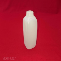 BOTTLE + CAP SQUARE (MILKY) 1L