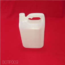 BOTTLE + CAP SQUARE (MILKY) 5L