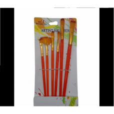 PAINT BRUSHES SET 6PC