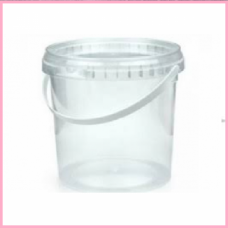 BUCKET + LID CLEAR 2L