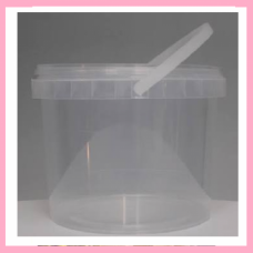 BUCKET + LID CLEAR 5L