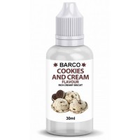 BARCO FLAVOUR COOKIES & CREAM 30ML BARCO FLAVOUR COOKIES & CREAM 30ML
