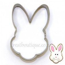 COOKIE CUTTER BUNNY FACE 10X7CM