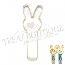 COOKIE CUTTER BUNNY STICK 13*4.5CM