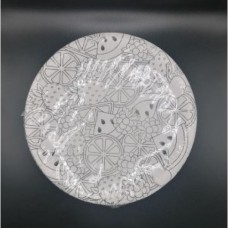 PAPER PLATE R/SML GRAFIX CACTUS 10'S