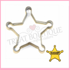 COOKIE CUTTER SHERIFF BADGE 9*9CM