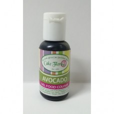 GEL FOOD COL AVACADO 21G