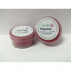 CHOCOLATE COLOUR PONCEAU RED/XMAS RED