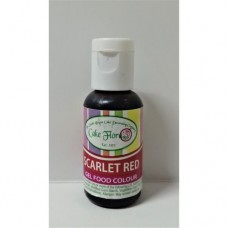 GEL FOOD COL SCARLET RED 21G