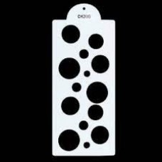 STENCIL FOR CAKES BIG DOTS 300*150