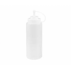 SQUEEZE BOTTLE CLEAR 1L