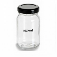 CONSOL JAR + LID SHEER 250ML