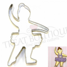 COOKIE CUTTER BALLERINA 12X8.5CM