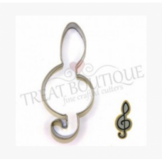 COOKIE CUTTER MUSIC NOTE TREBLE CLEF