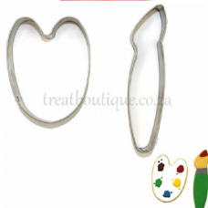 COOKIE CUTTER PAINT BRUSH & PALLET SET