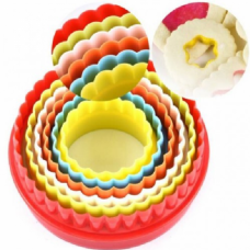COOKIE CUTTER ROUND PLASTIC 5'S