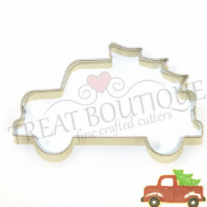 COOKIE CUTTER TRUCK WITH TREE 7*11CM