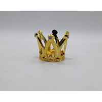 CROWN TINY GOLD (PLASTIC) 3*3*3.3