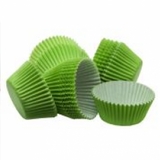 C/CAKE CUPS LIME GREEN 10.5CM 300'S