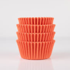C/CAKE CUPS ORANGE 10.5CM 100'S