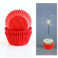 CUPCAKE PAPERS RED 100'S