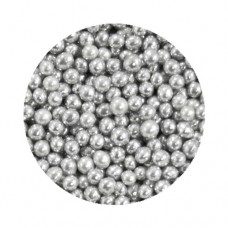 SILVER DRAGEES 4MM 50ML