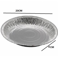 FOIL ROUND 3011H LARGE TART 5'S